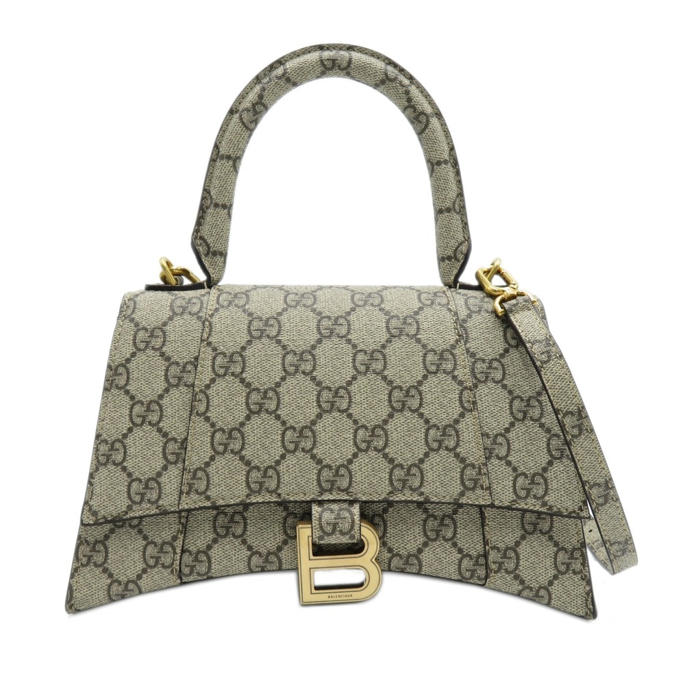 Gucci x Balenciaga The Hacker Project Shoulder Bag GG Beige
